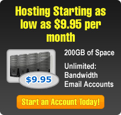 Start a Hosting Account Today
